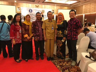 Bersama Beberapa Boss Dinas Pariwisata Palangka Raya, Palangka Raya dan Kotim
