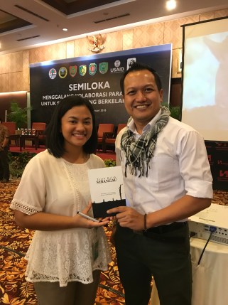 Mbak Novi dan Buku Sebangau